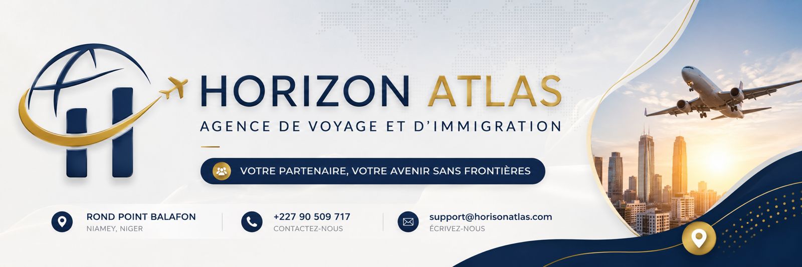 Horizon Atlas - Agence de voyage et d'immigration à Niamey, Niger